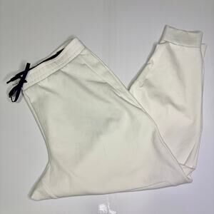 DSG Athletic Jogger Pants White Drawstring Sweatpants Men's XL NWT
